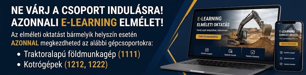 földmunka online tanfolyam